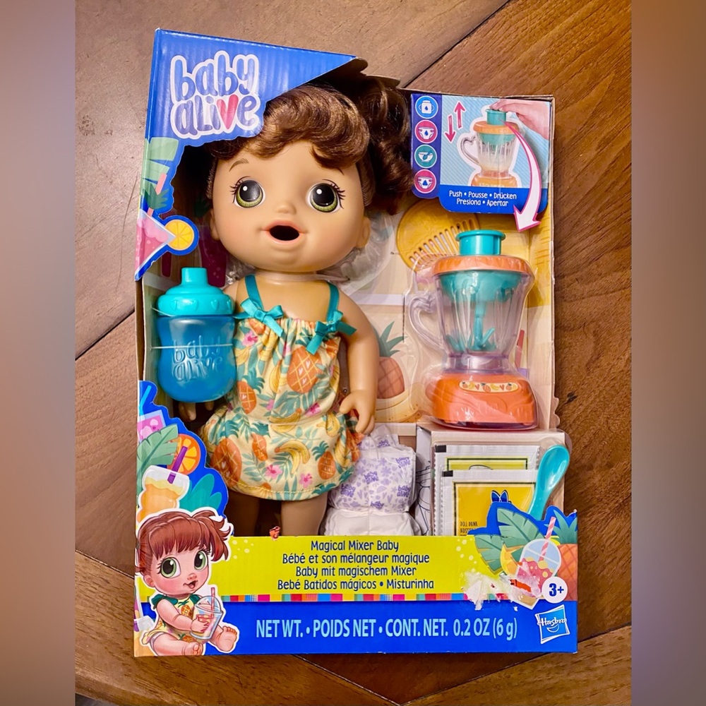 Baby Alive Magical Mixer tropical set